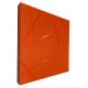 Tableau Koba orange mat et brillant