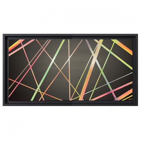Tableau Koba black mat et brillant