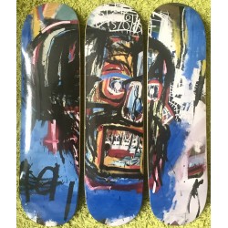 Deck Basquiat - triptyque Basquiat skate