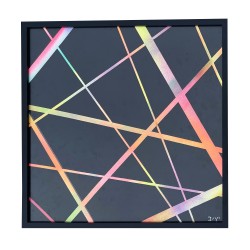 Tableau Série Color Line avec cadre