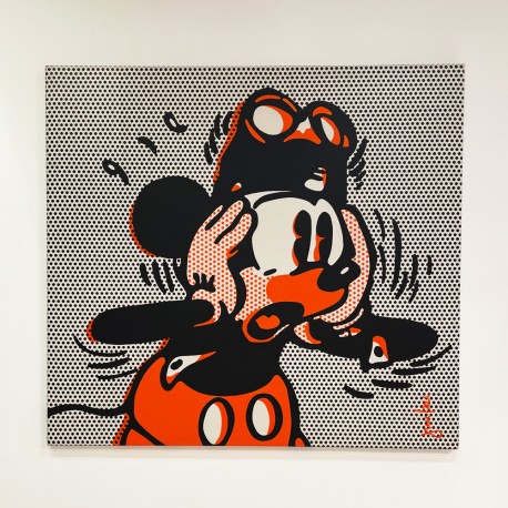 Tableau Mickey by Gnidzaz