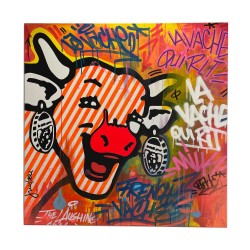 Tableau La vache qui rit by Gnidzaz