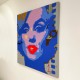 Tableau PopArt Marilyn by Gnidzaz