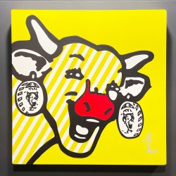 Tableau La vache qui rit by Gnidzaz