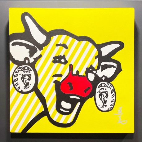 Tableau La vache qui rit by Gnidzaz