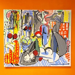 Tableau Les femmes d'Alger by Gnidzaz