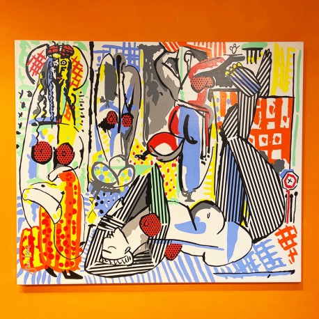 Tableau Les femmes d'Alger by Gnidzaz