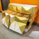 Commode dorée à la feuille d'or by GZS