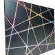 Petit Tableau en plexiglas Koba black mat et brillant